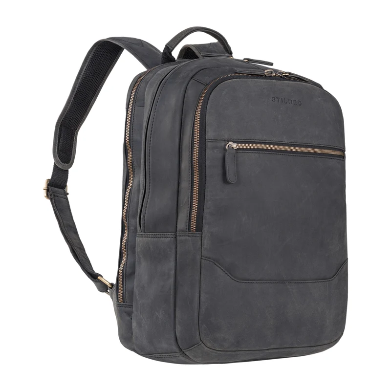 "Reece" Business Lederrucksack Vintage