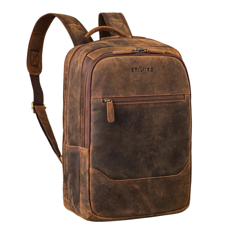 "Reece" Business Lederrucksack Vintage