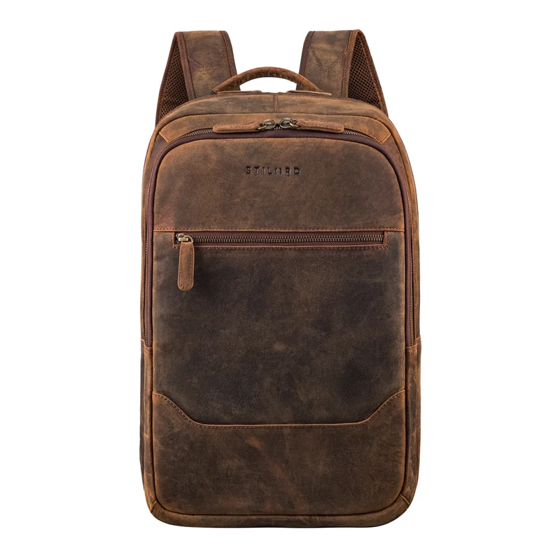 "Reece" Business Lederrucksack Vintage