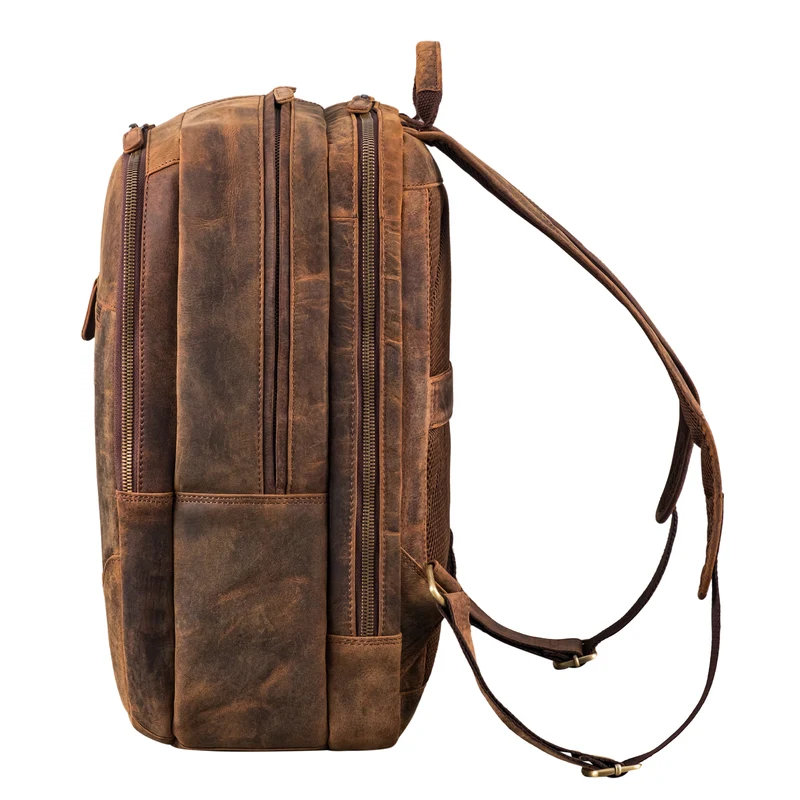 "Reece" Business Lederrucksack Vintage