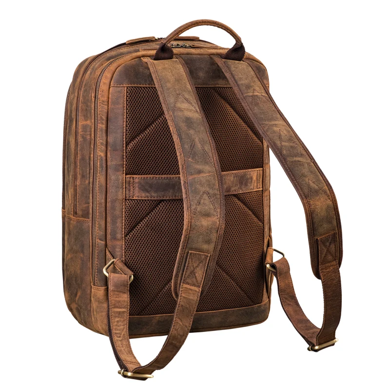 "Reece" Business Lederrucksack Vintage