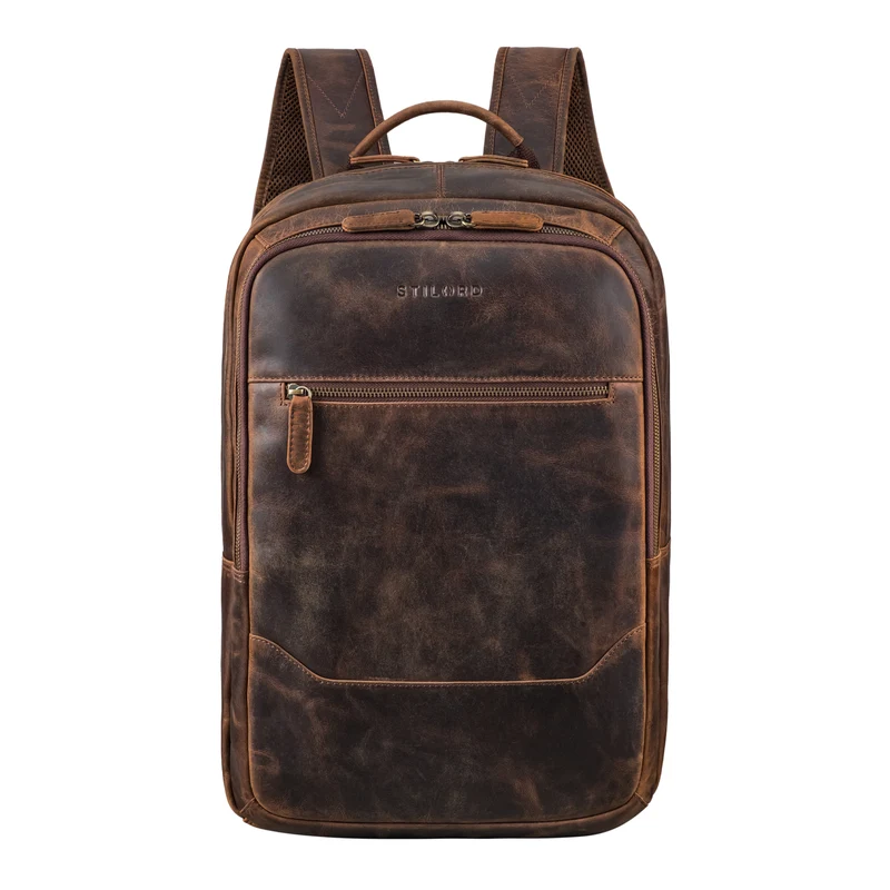 "Reece" Business Lederrucksack Vintage