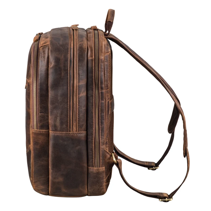 "Reece" Business Lederrucksack Vintage