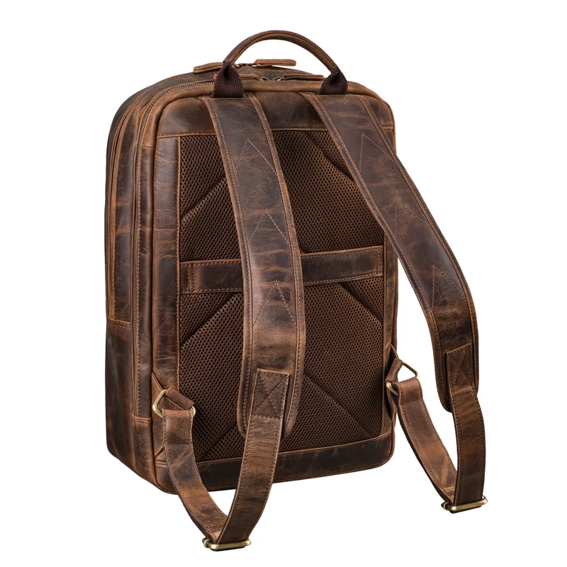 "Reece" Business Lederrucksack Vintage