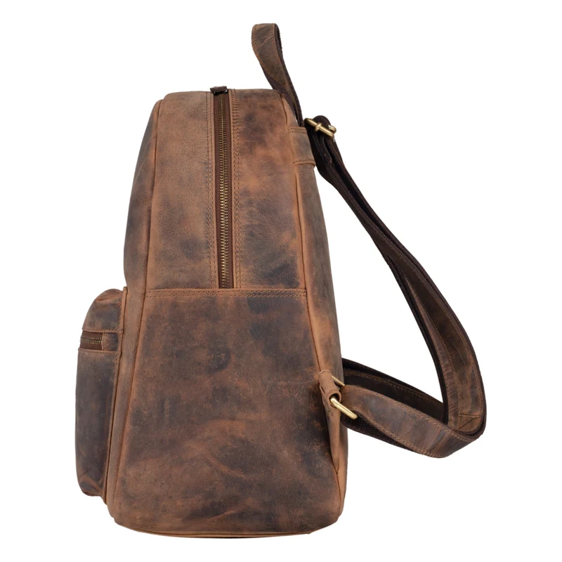 "Flynn" Großer Rucksack Leder XL