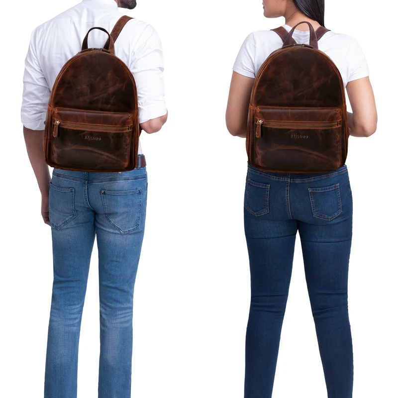 "Flynn" Großer Rucksack Leder XL