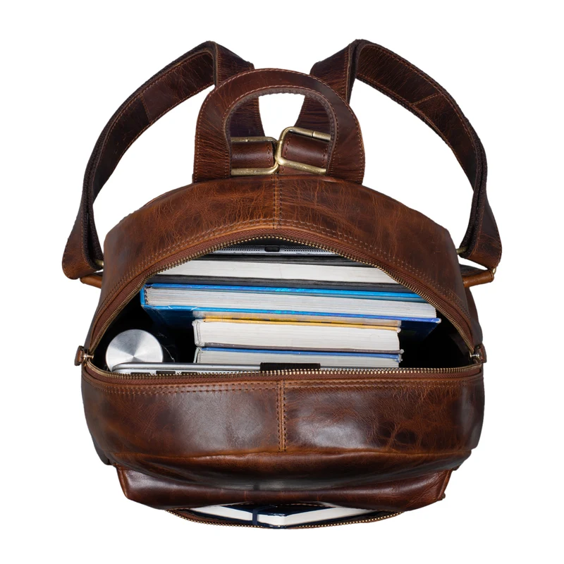 "Flynn" Großer Rucksack Leder XL