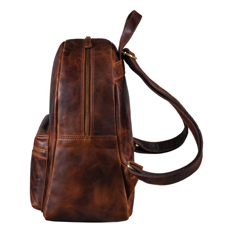 "Flynn" Großer Rucksack Leder XL