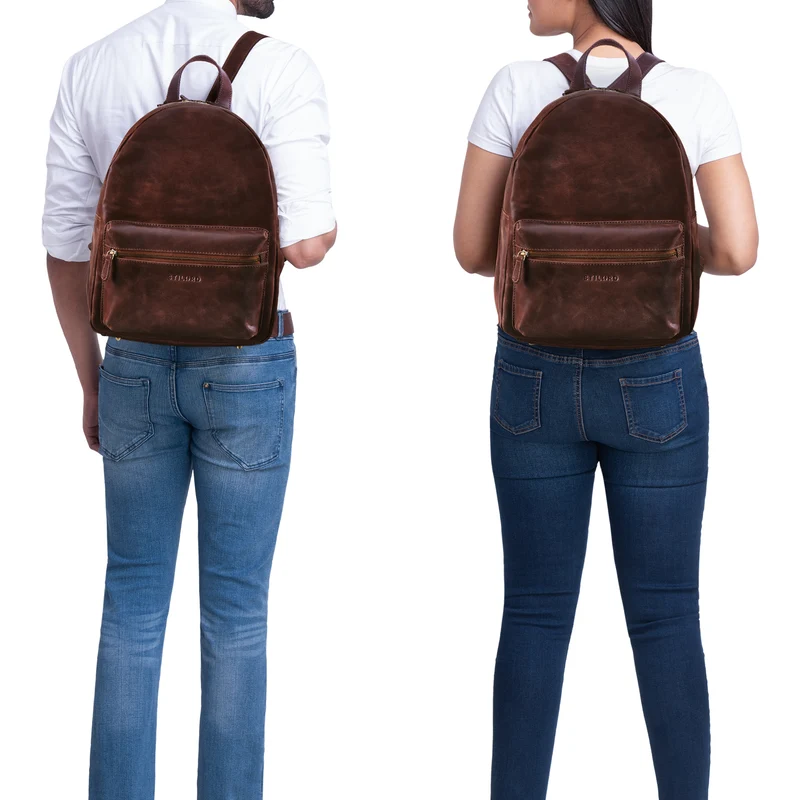 "Flynn" Großer Rucksack Leder XL