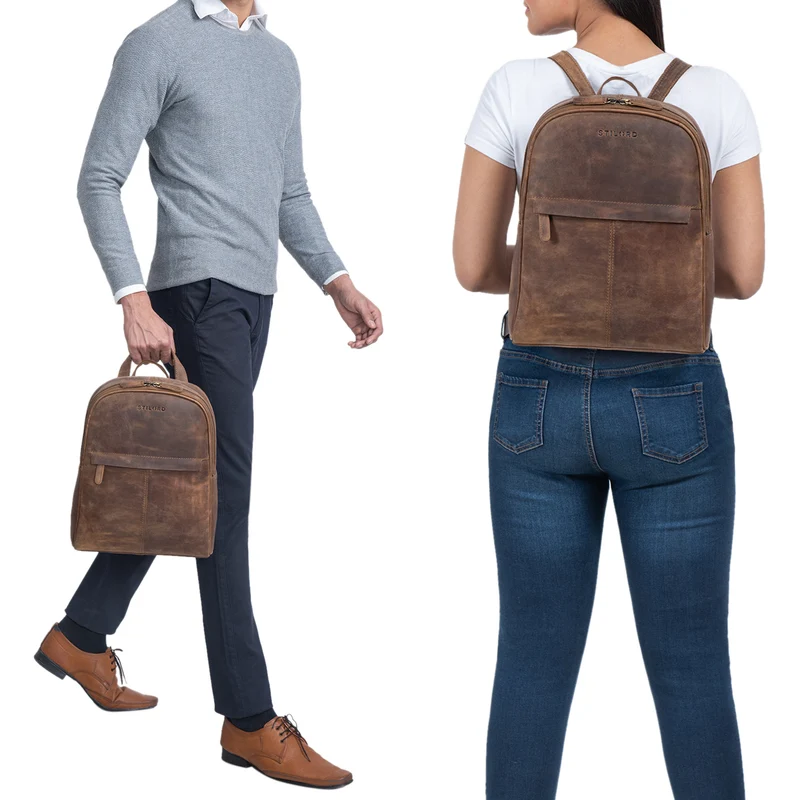 "Renée" Arbeitsrucksack Leder