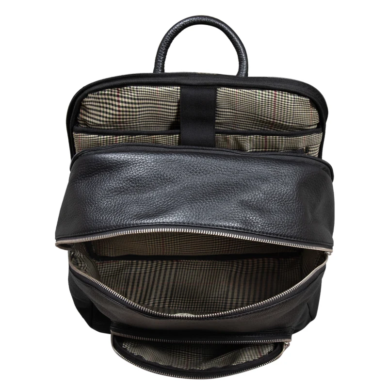 "Grant" Rucksack mit Laptopfach Leder
