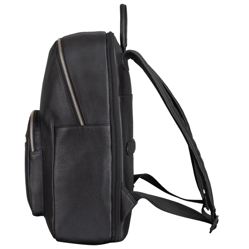 "Grant" Rucksack mit Laptopfach Leder