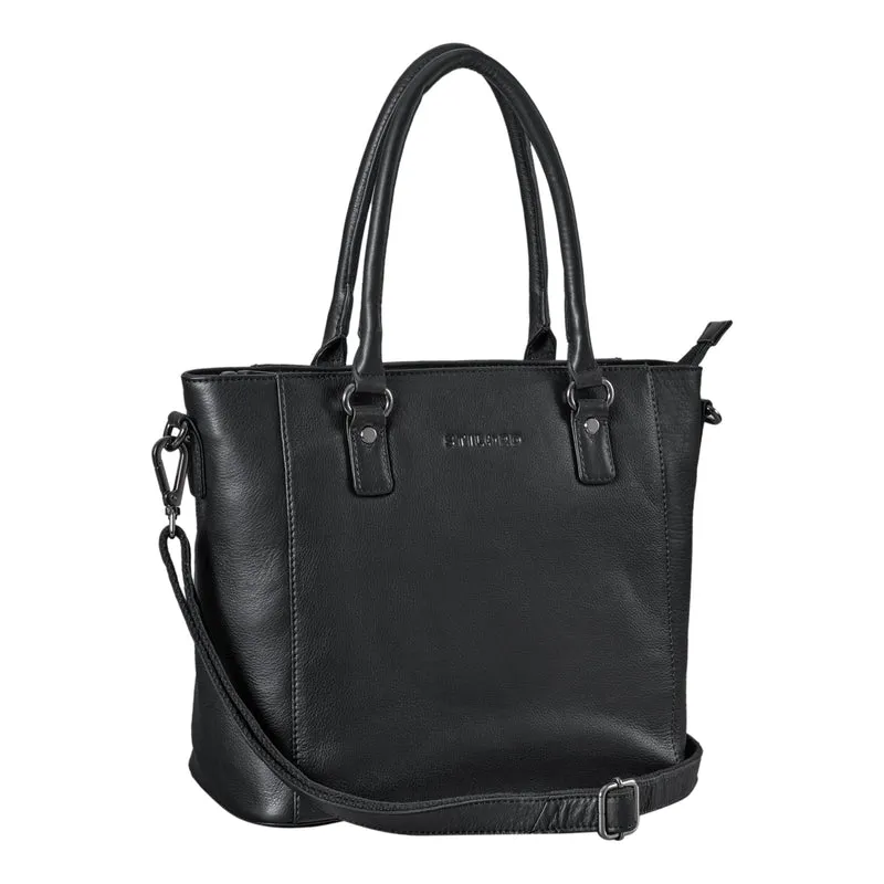 STILORD "Abigail" Handtasche Büro Damen Leder Shopper Businesstasche elegant