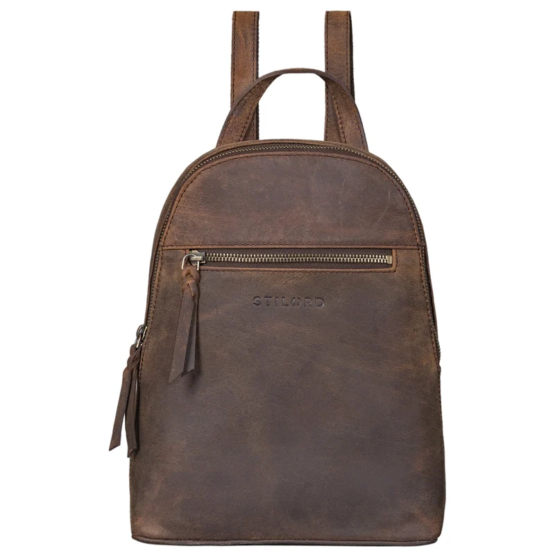 "Amira" Kleiner Rucksack Frauen Leder
