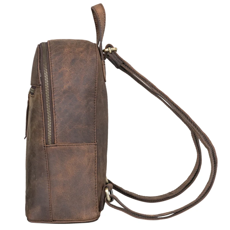 "Amira" Kleiner Rucksack Frauen Leder