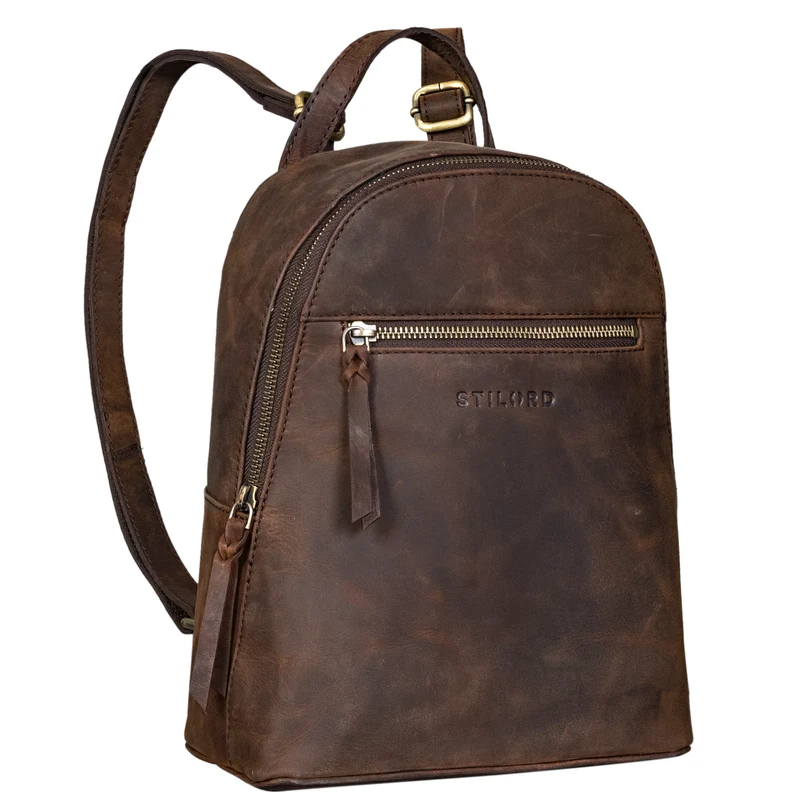 "Amira" Kleiner Rucksack Frauen Leder