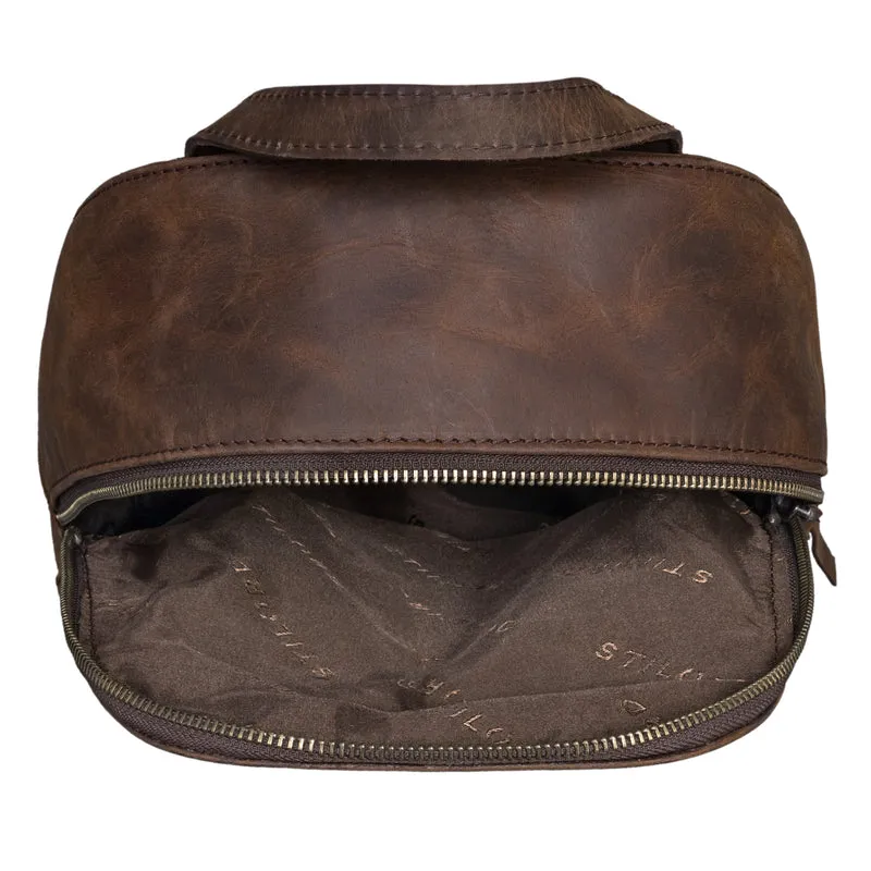 "Amira" Kleiner Rucksack Frauen Leder