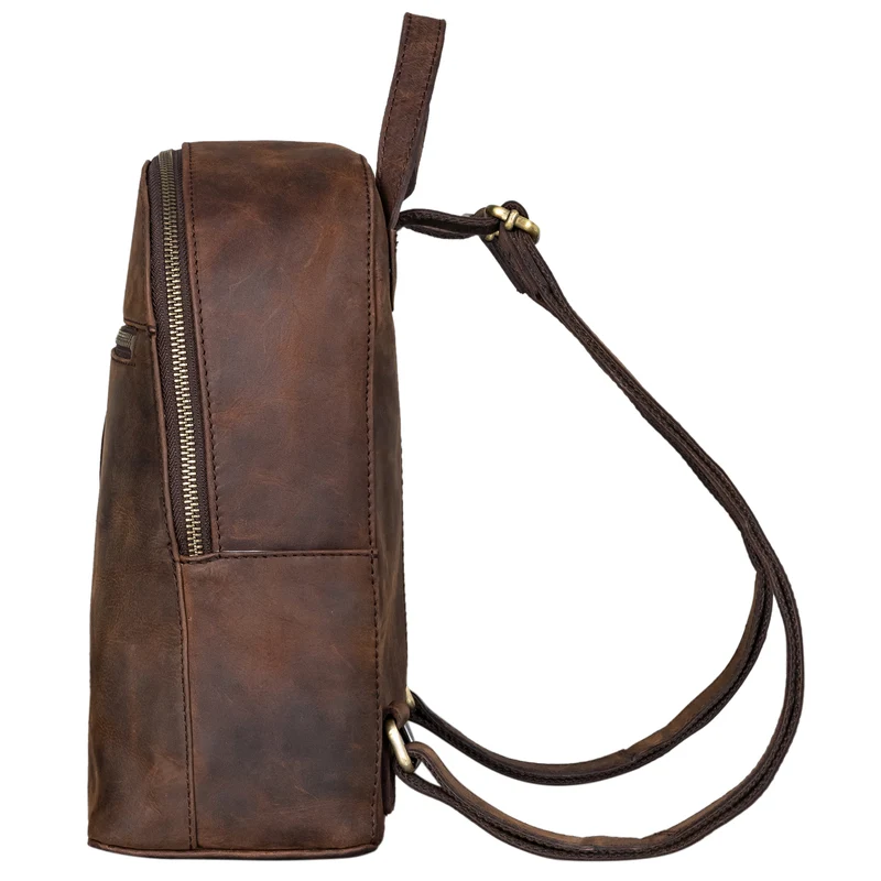 "Amira" Kleiner Rucksack Frauen Leder