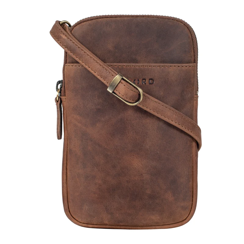 "Loki" Brustbeutel Leder Handytasche