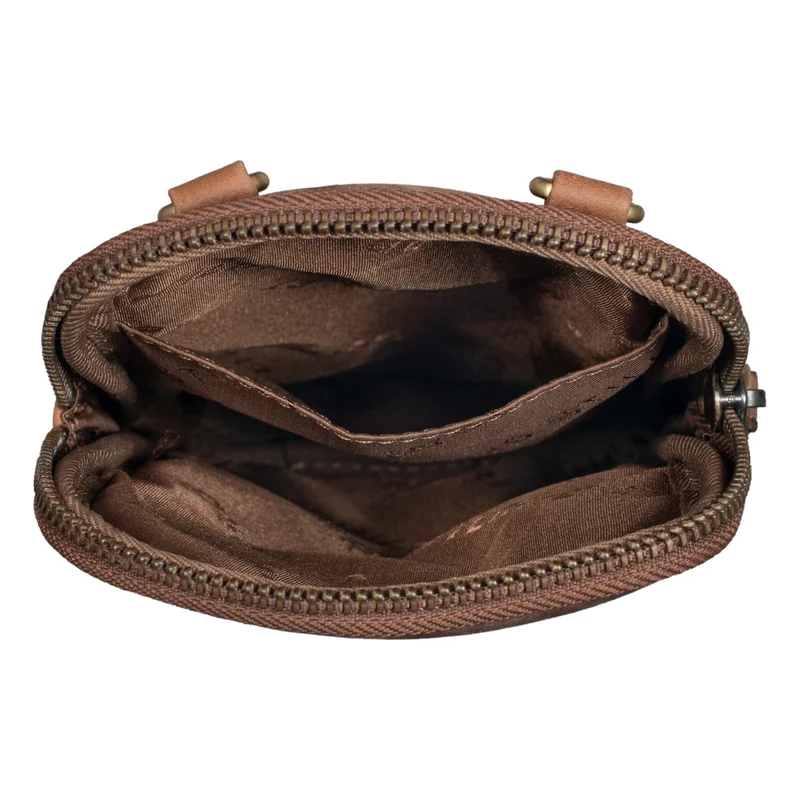 "Loki" Brustbeutel Leder Handytasche
