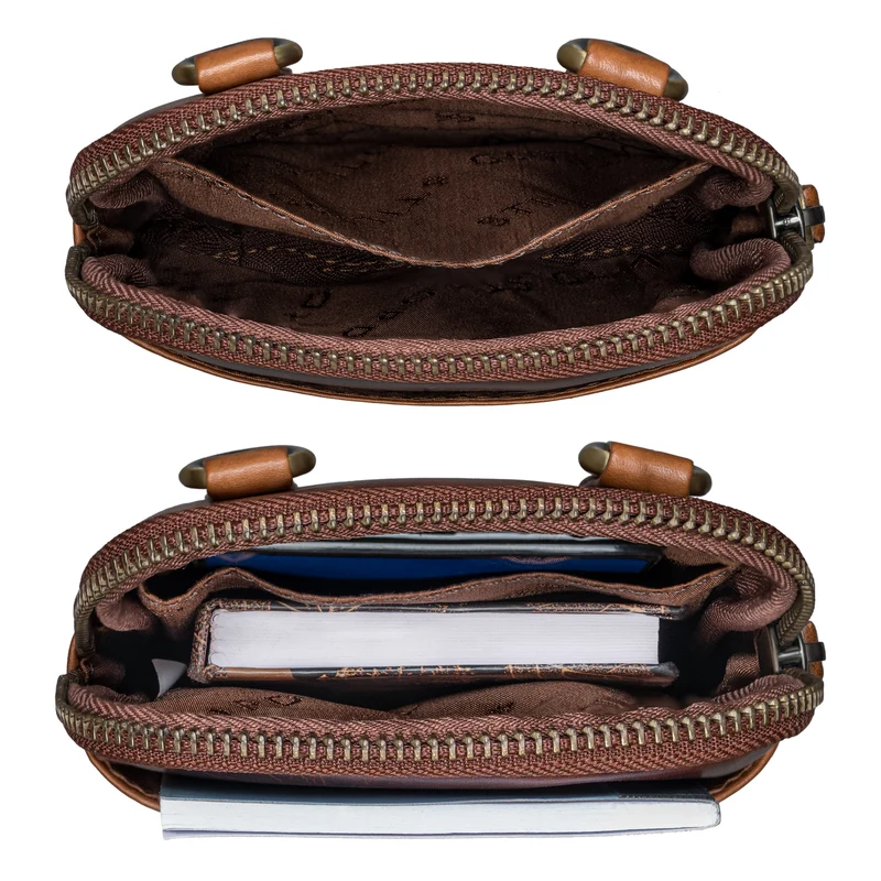 "Loki" Brustbeutel Leder Handytasche