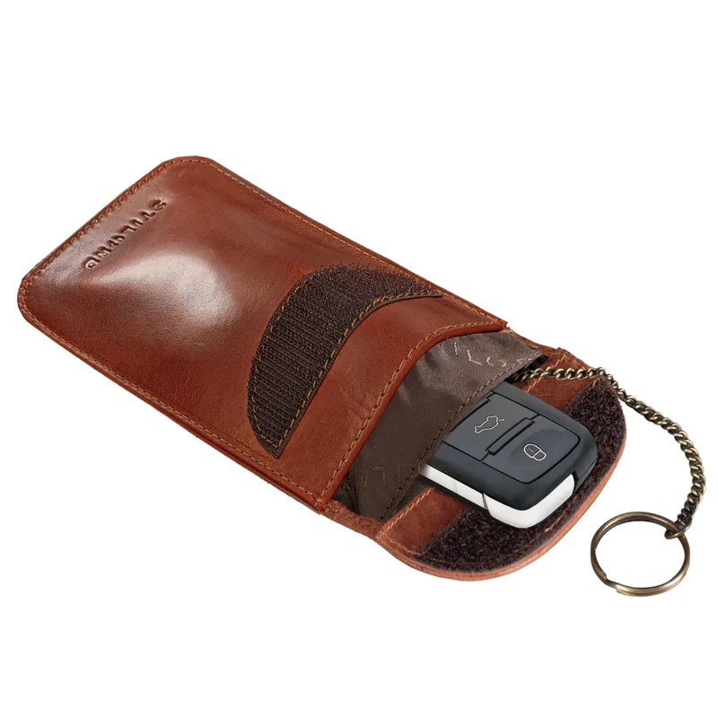 "Savior" Keyless Go Schutz Leder