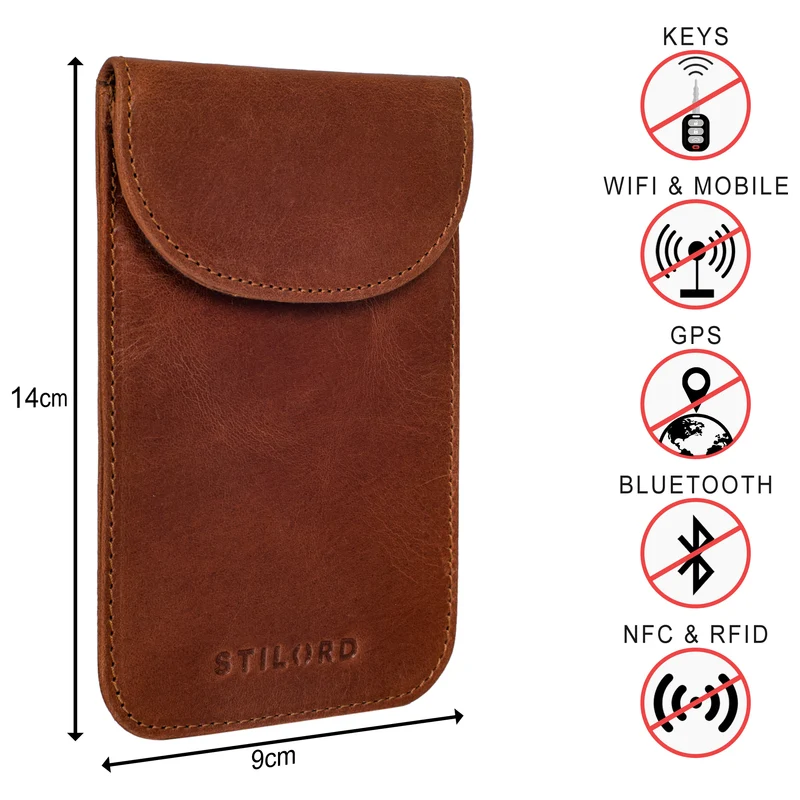 "Savior" Keyless Go Schutz Leder
