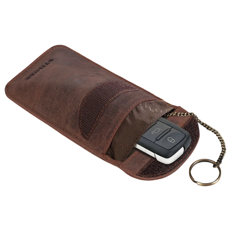 "Savior" Keyless Go Schutz Leder