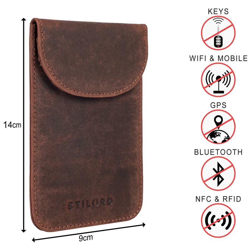 "Savior" Keyless Go Schutz Leder