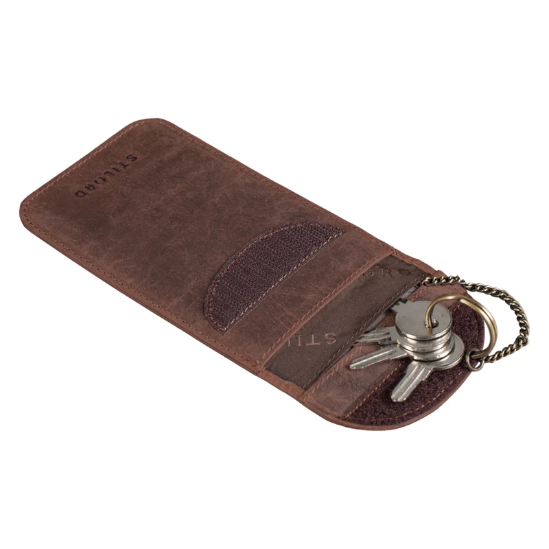 "Savior" Keyless Go Schutz Leder