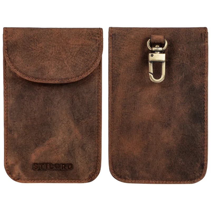 "Savior" Keyless Go Schutz Leder