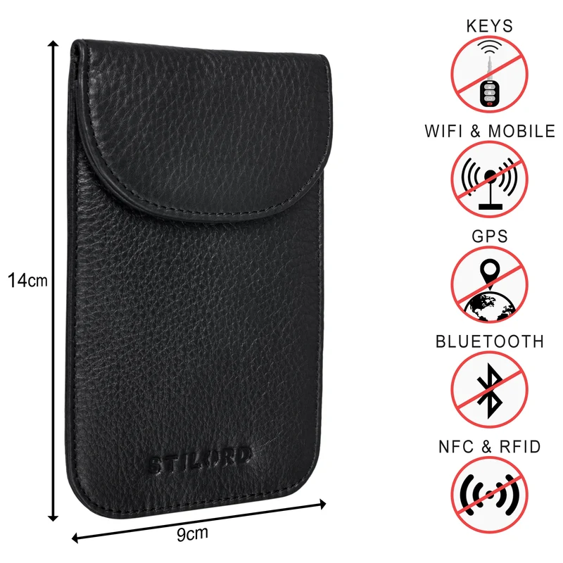 "Savior" Keyless Go Schutz Leder