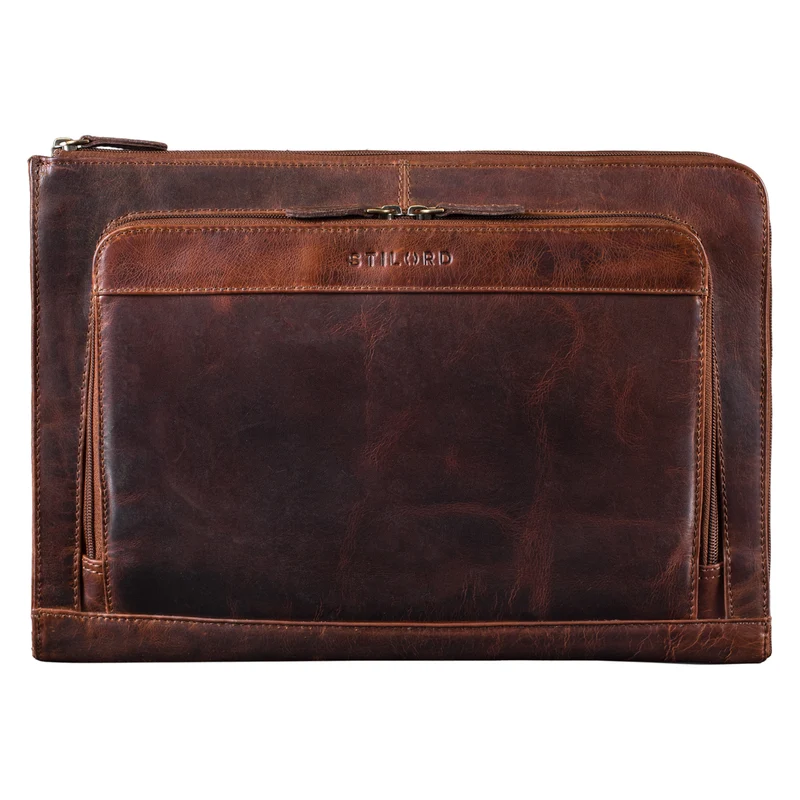 "Dillon" Leder Aktenmappe 13 Zoll