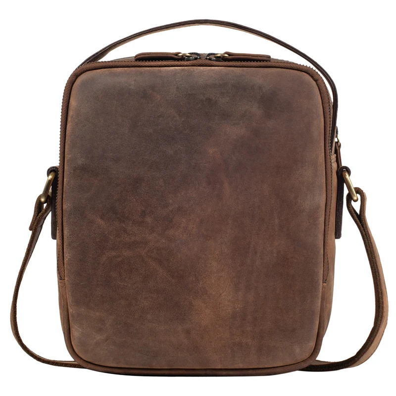 STILORD "Ilkay" Männer Tasche Leder Klein