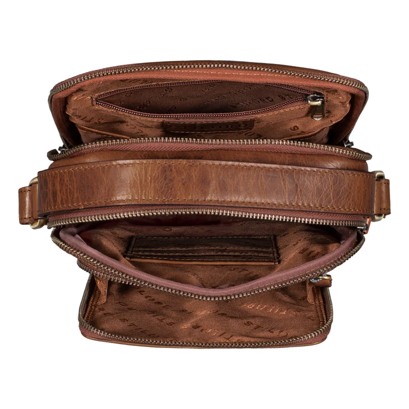 STILORD "Ilkay" Männer Tasche Leder Klein