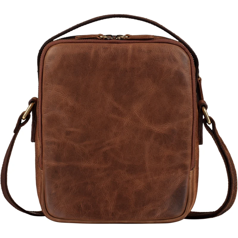 STILORD "Ilkay" Männer Tasche Leder Klein