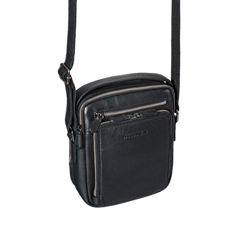 STILORD "Ilkay" Männer Tasche Leder Klein