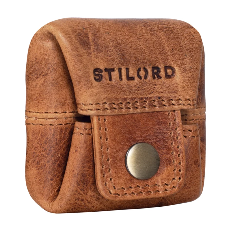 STILORD "Claron" Kleingeldbörse Leder Klein