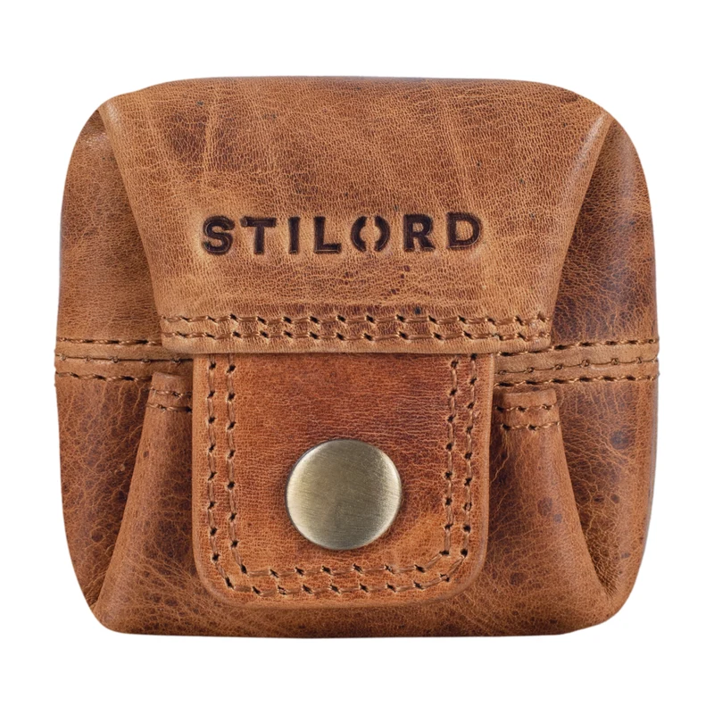 STILORD "Claron" Kleingeldbörse Leder Klein