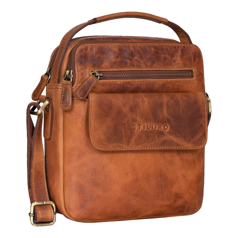 "Mio" Herrentasche Leder Klein