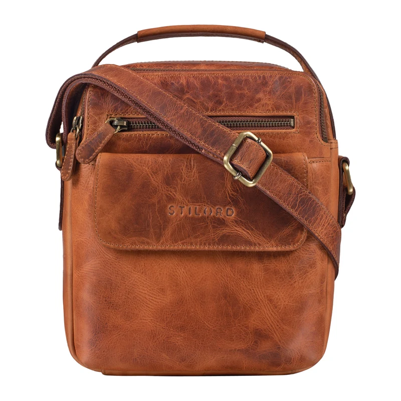 "Mio" Herrentasche Leder Klein