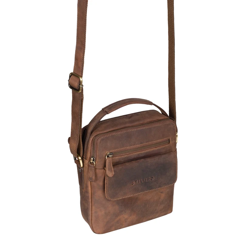 "Mio" Herrentasche Leder Klein