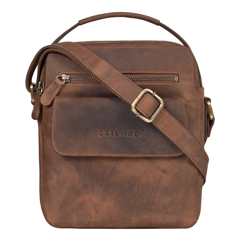 "Mio" Herrentasche Leder Klein