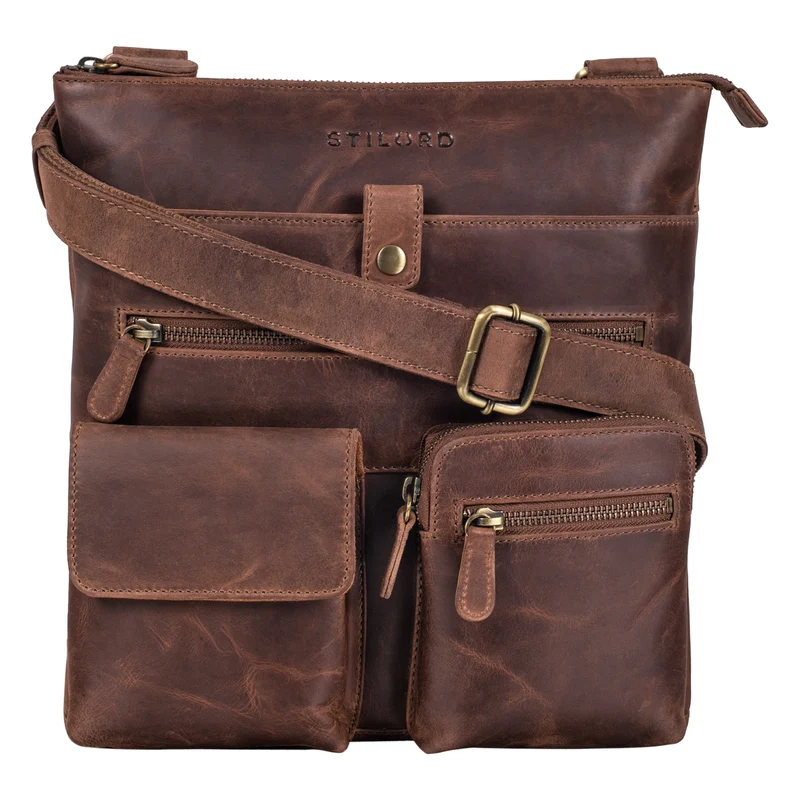 "Jess" Vintage Umhängetasche Leder