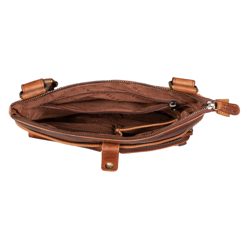 "Jess" Vintage Umhängetasche Leder