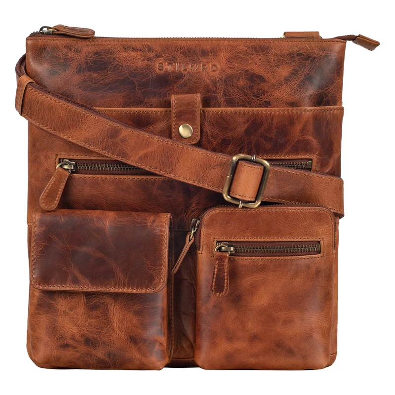 "Jess" Vintage Umhängetasche Leder