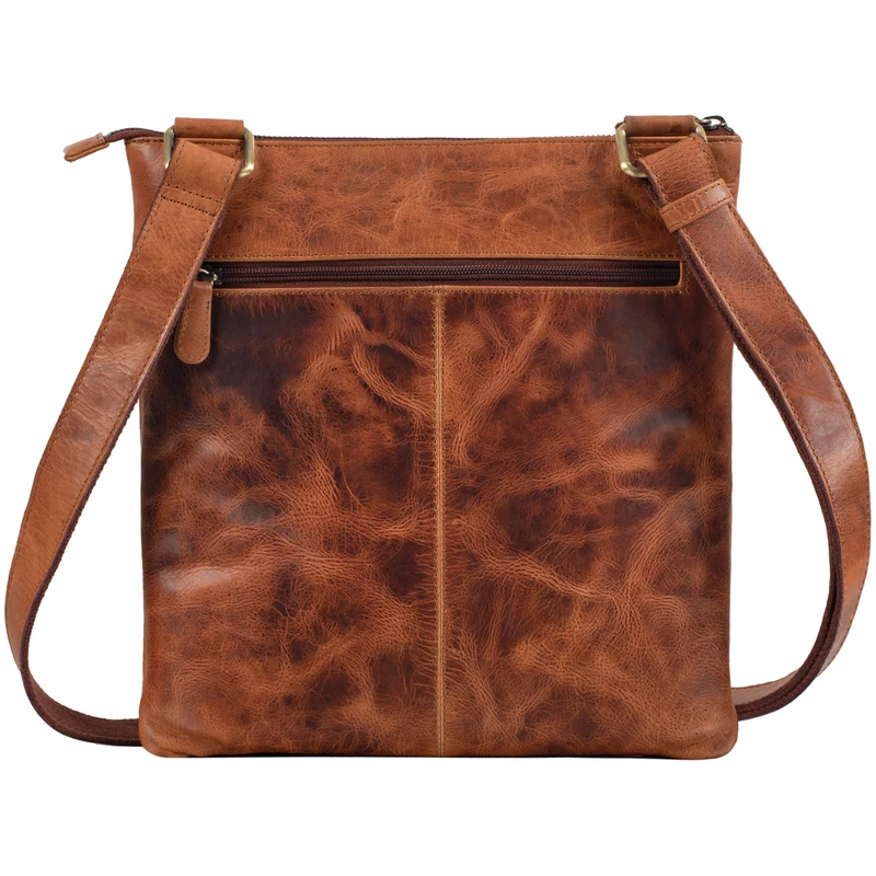 "Jess" Vintage Umhängetasche Leder