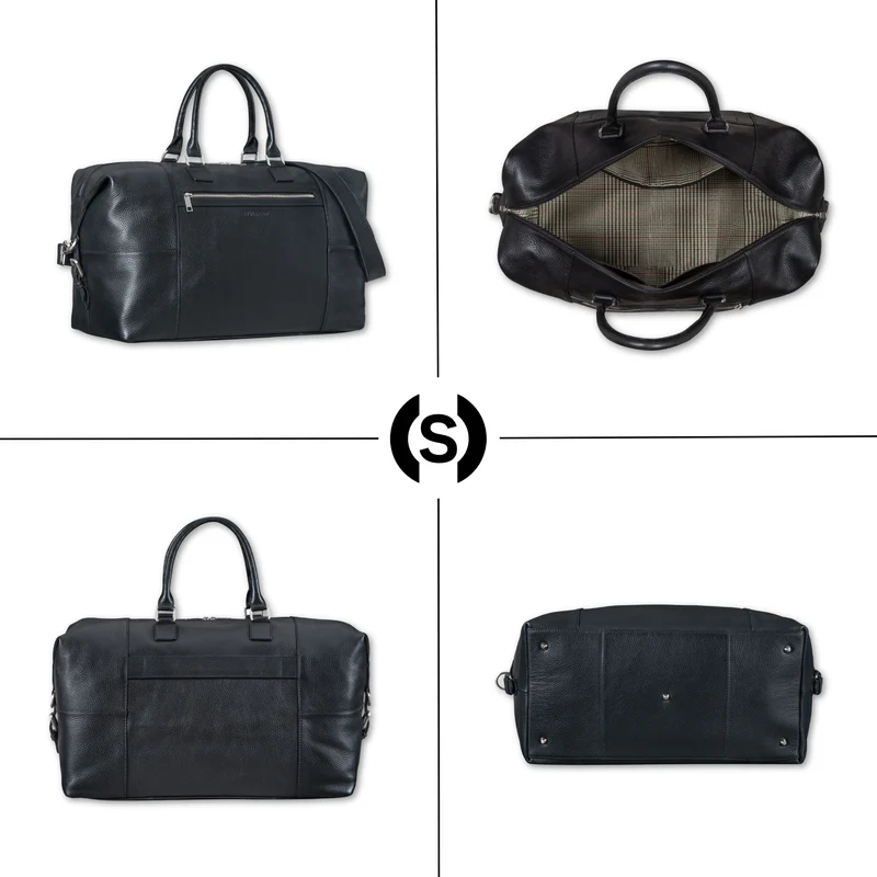 "Rover" Leder Weekender Herren Reisetasche