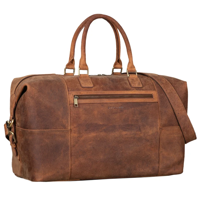 "Rover" Leder Weekender Herren Reisetasche