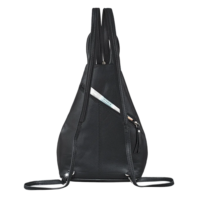 "Lyanna" Sling Bag Damen Crossbody Rucksack 2-in-1 Leder